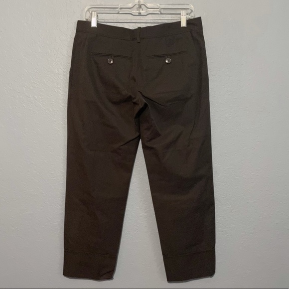 Stella McCartney Gray Cropped Chino Pants - Picture 4 of 10